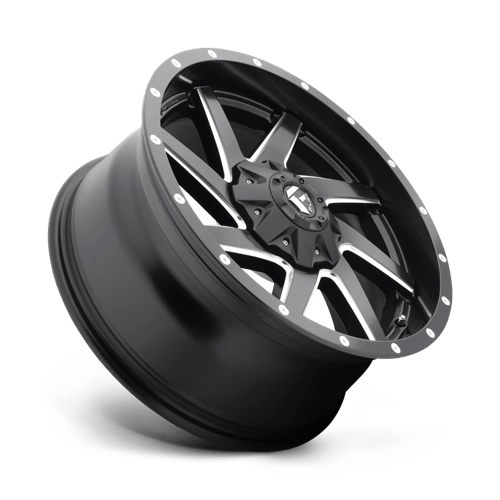 20x10 fuel off-road d594 renegade matte black milled wheel 6x5.5 bolt pattern 18mm offset