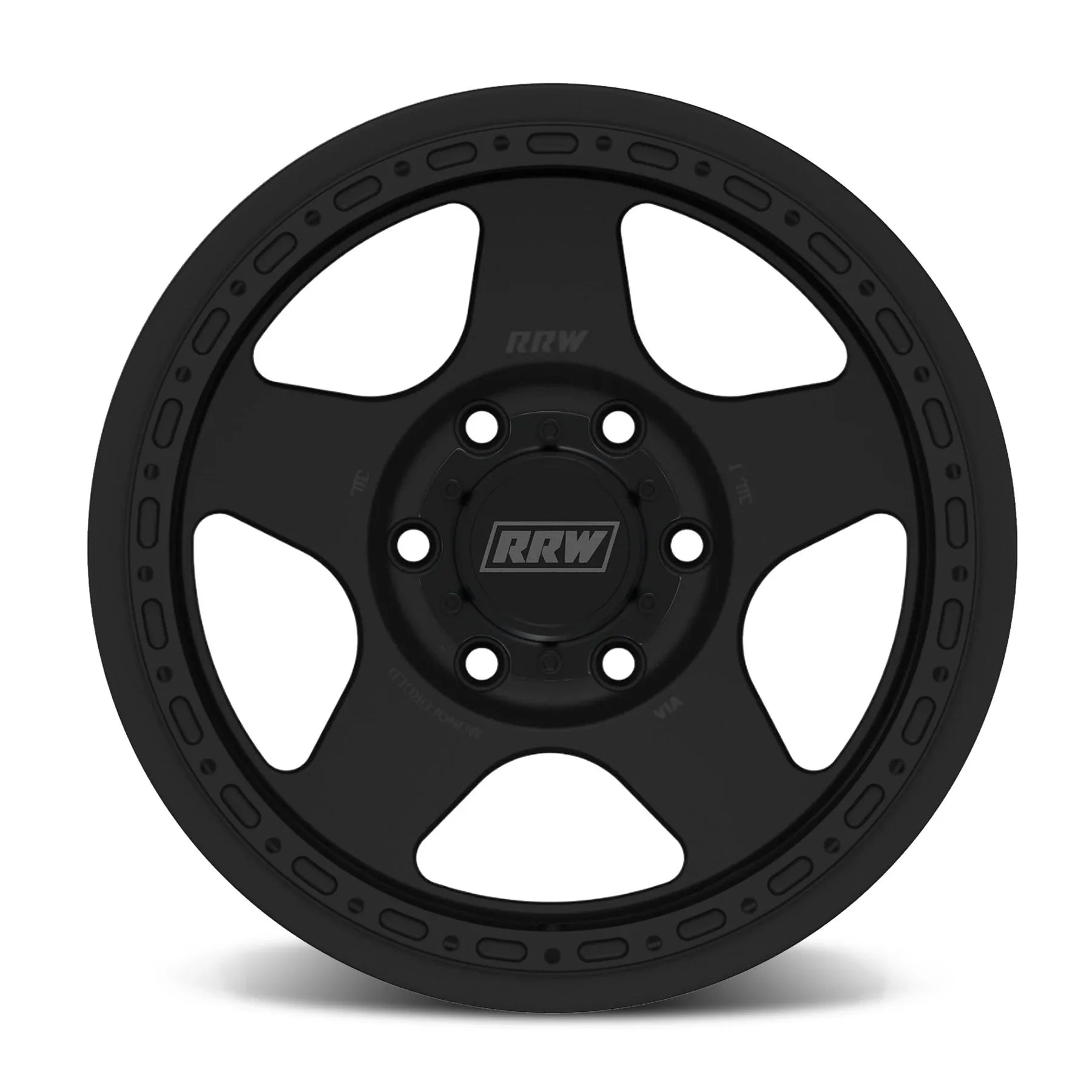 17x8.5 RRW RG4-H Forged Hybrid Matte Black Wheel 6x5.5 Bolt Pattern 25mm Offset