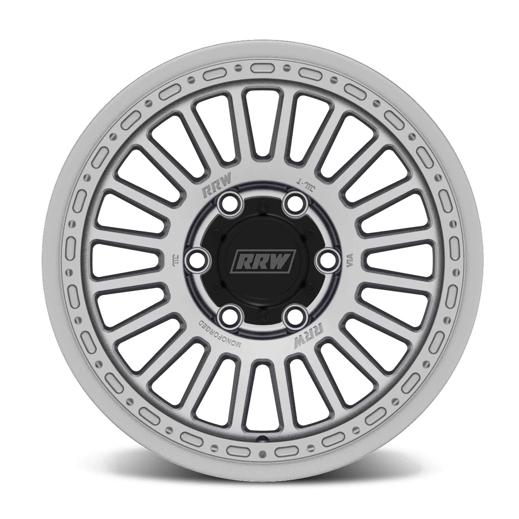 17x8.5 RRW RG6-H Forged Hybrid Brushed Wheel 6x5.5 Bolt Pattern -12mm Offset