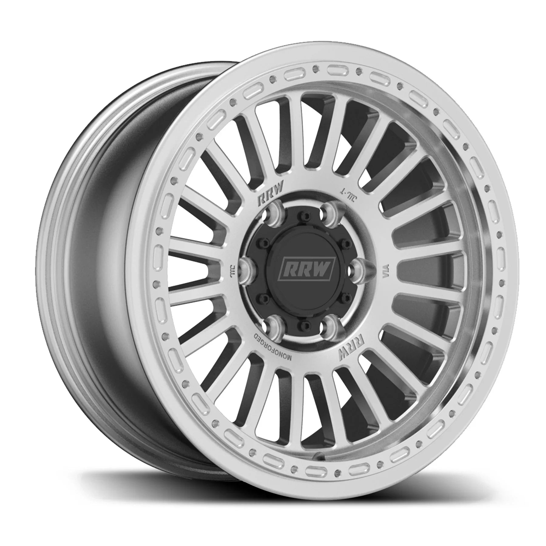 17x8 RRW RG6-H Forged Hybrid Brushed Wheel 6x5.5 Bolt Pattern 18mm Offset
