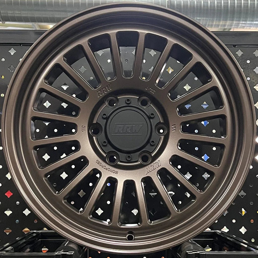 17x8 RRW RG6-S Forged Matte Bronze Wheel 6x5.5 Bolt Pattern 18mm Offset