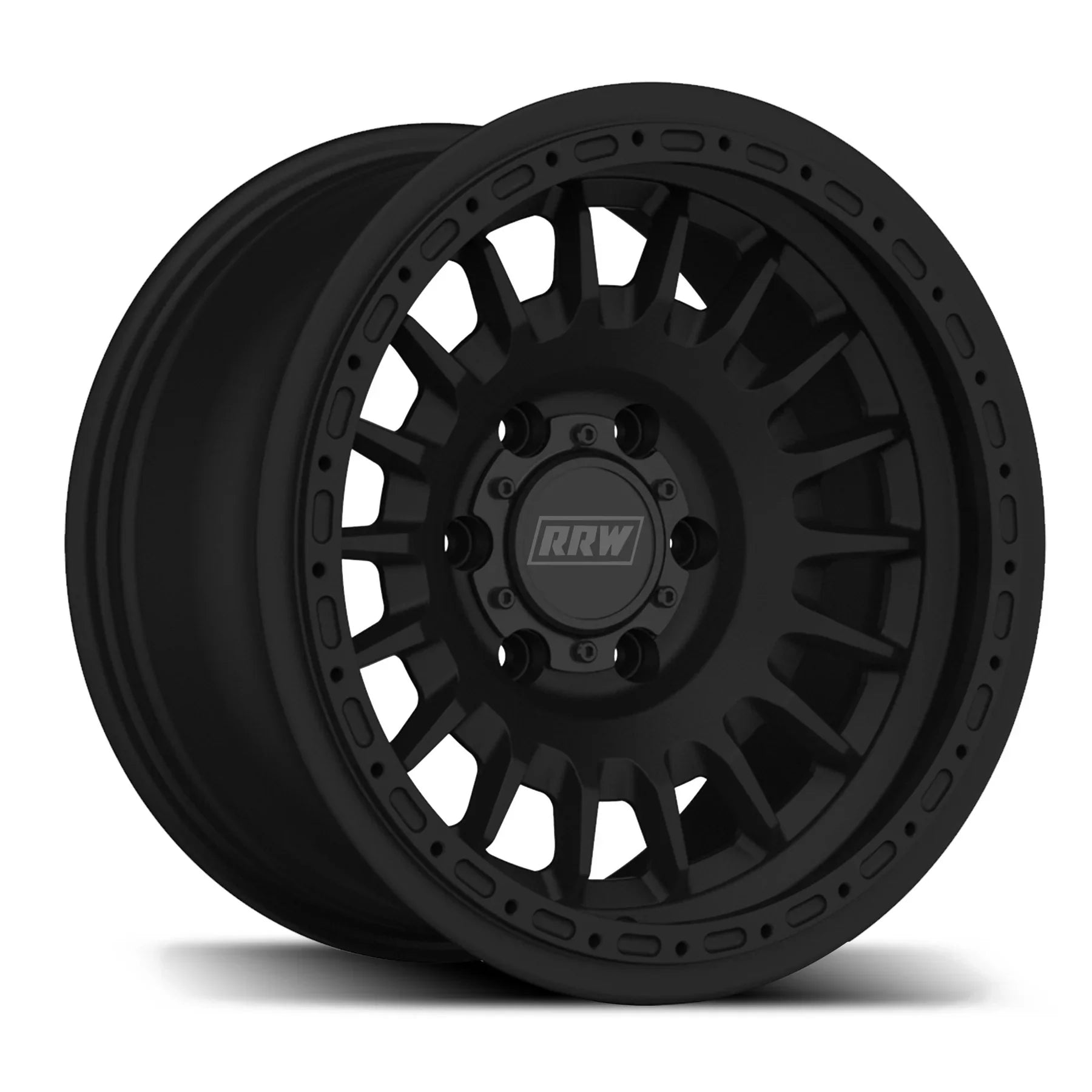 17x8 RRW RG7-H Forged Hybrid Matte Black Wheel 6x5.5 Bolt Pattern 18mm Offset