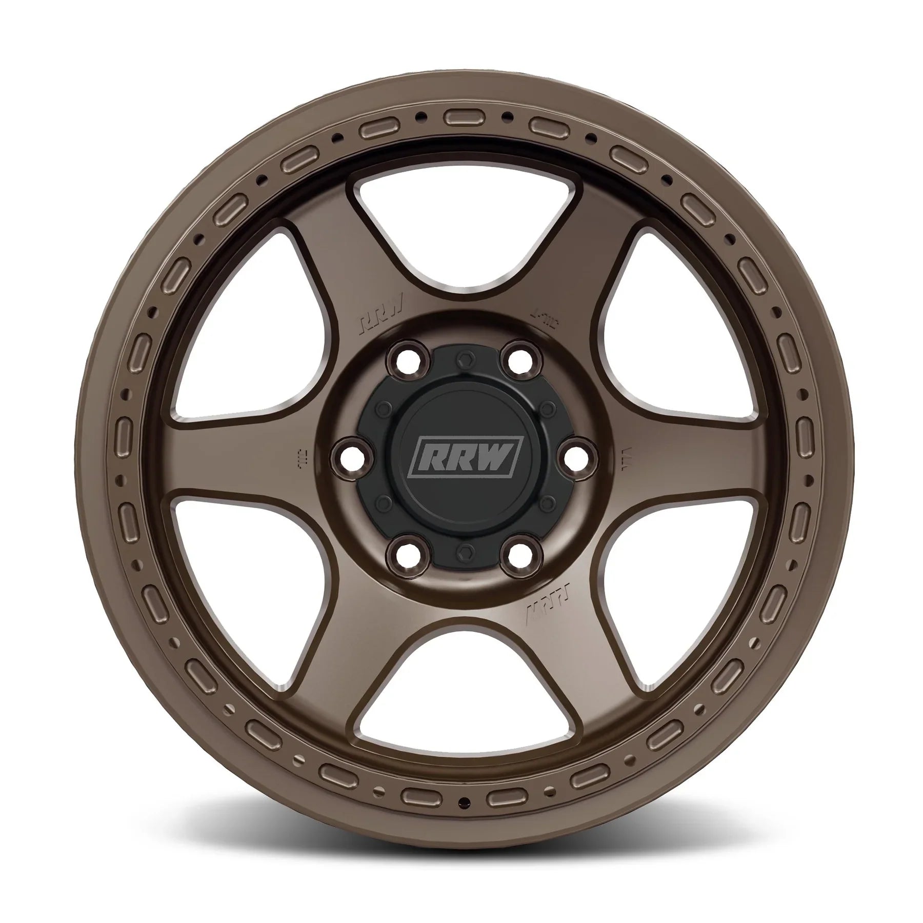 17x8.5 RRW RR2-H Flow Formed Hybrid Bronze Wheel 6x5.5 Bolt Pattern -12mm Offset