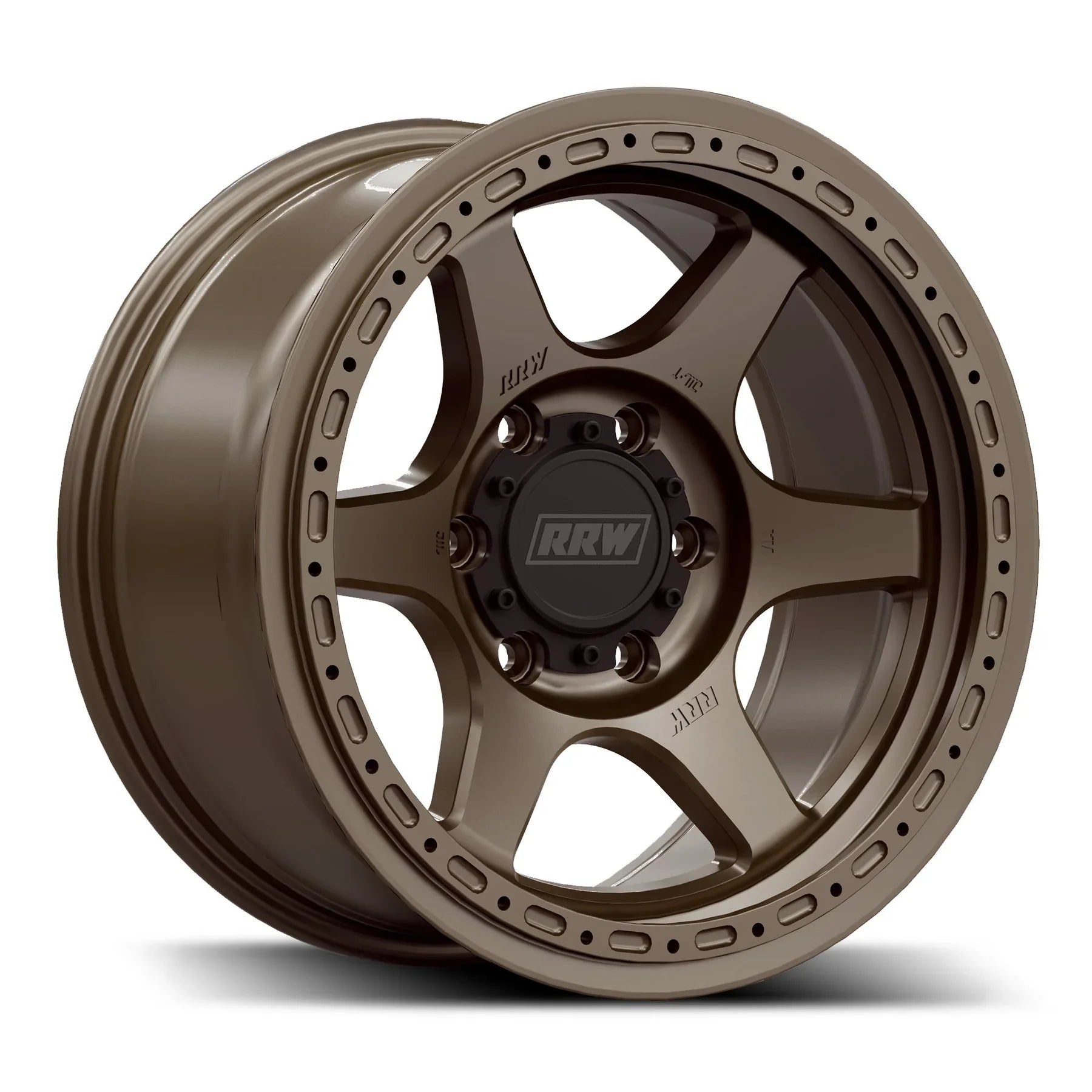 17x8.5 RRW RR2-H Flow Formed Hybrid Bronze Wheel 6x5.5 Bolt Pattern -12mm Offset