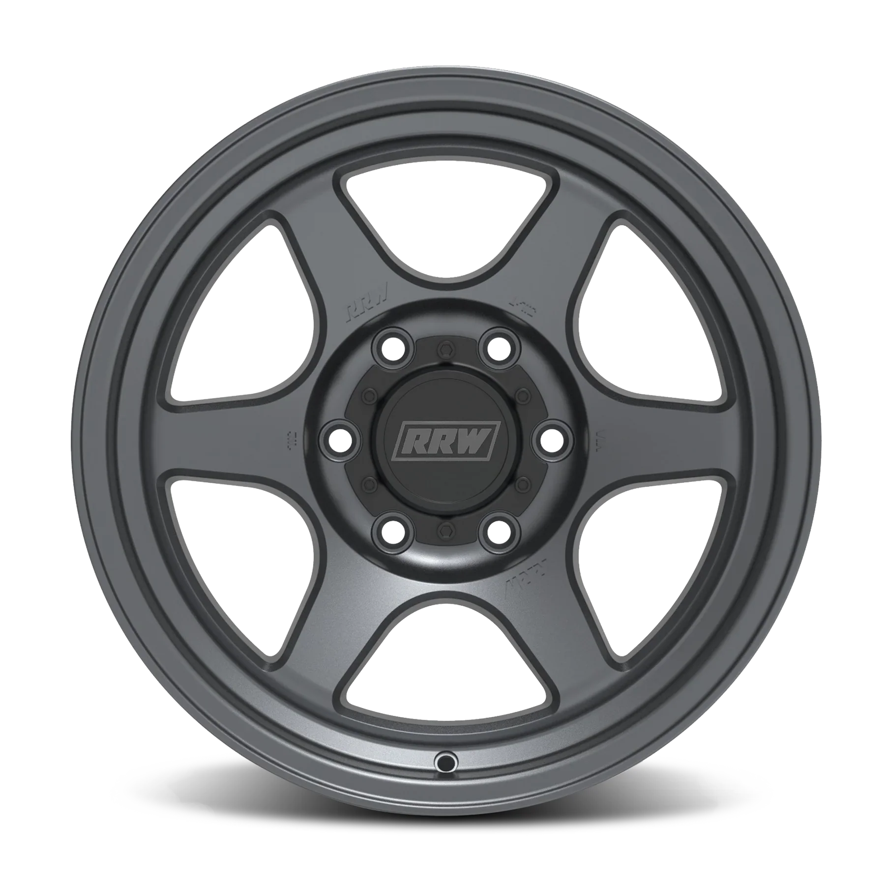 17x8.5 RRW RR2-S Flow Formed Gunmetal Wheel 6x5.5 Bolt Pattern -12mm Offset