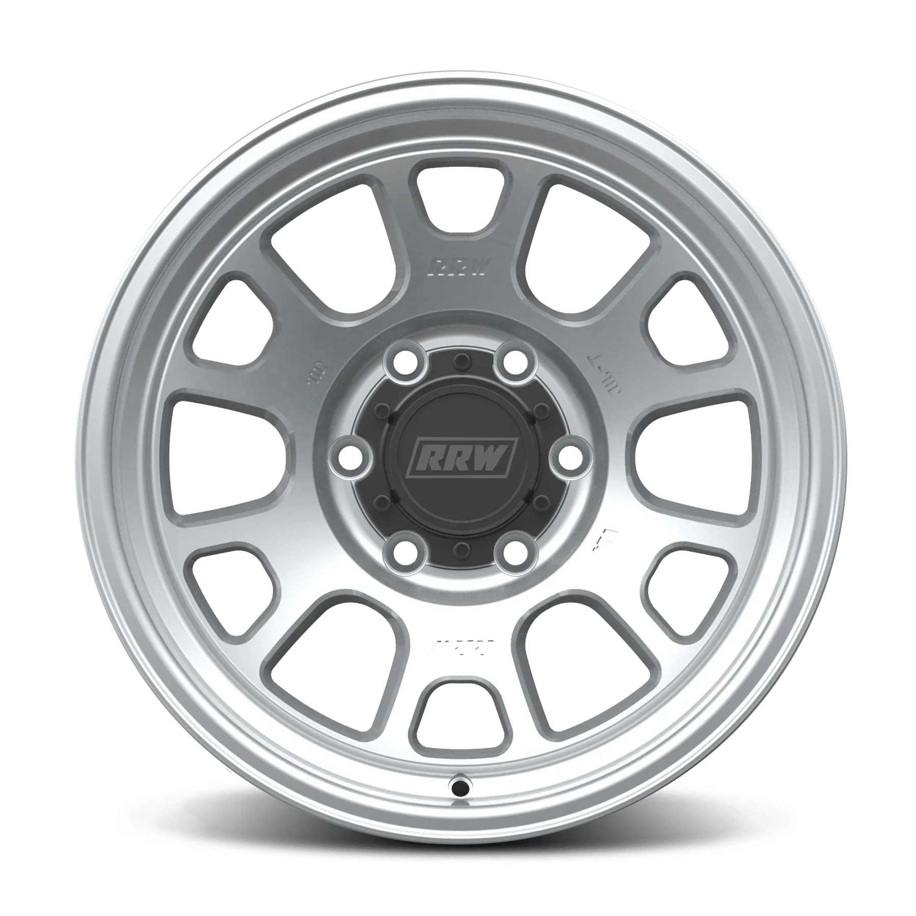 17x8.5 RRW RR5-S Flow Formed Brushed Wheel 6x5.5 Bolt Pattern -12mm Offset
