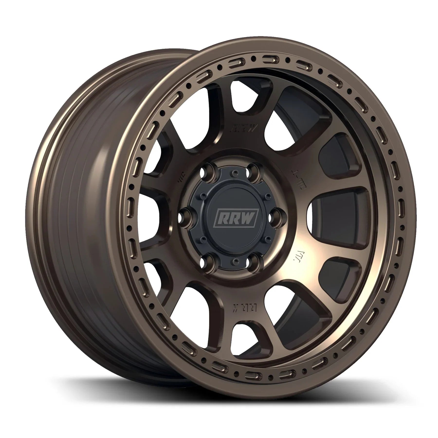 17x8.5 RRW RR5-H Flow Formed Hybrid Bronze Wheel 6x5.5 Bolt Pattern -25mm Offset