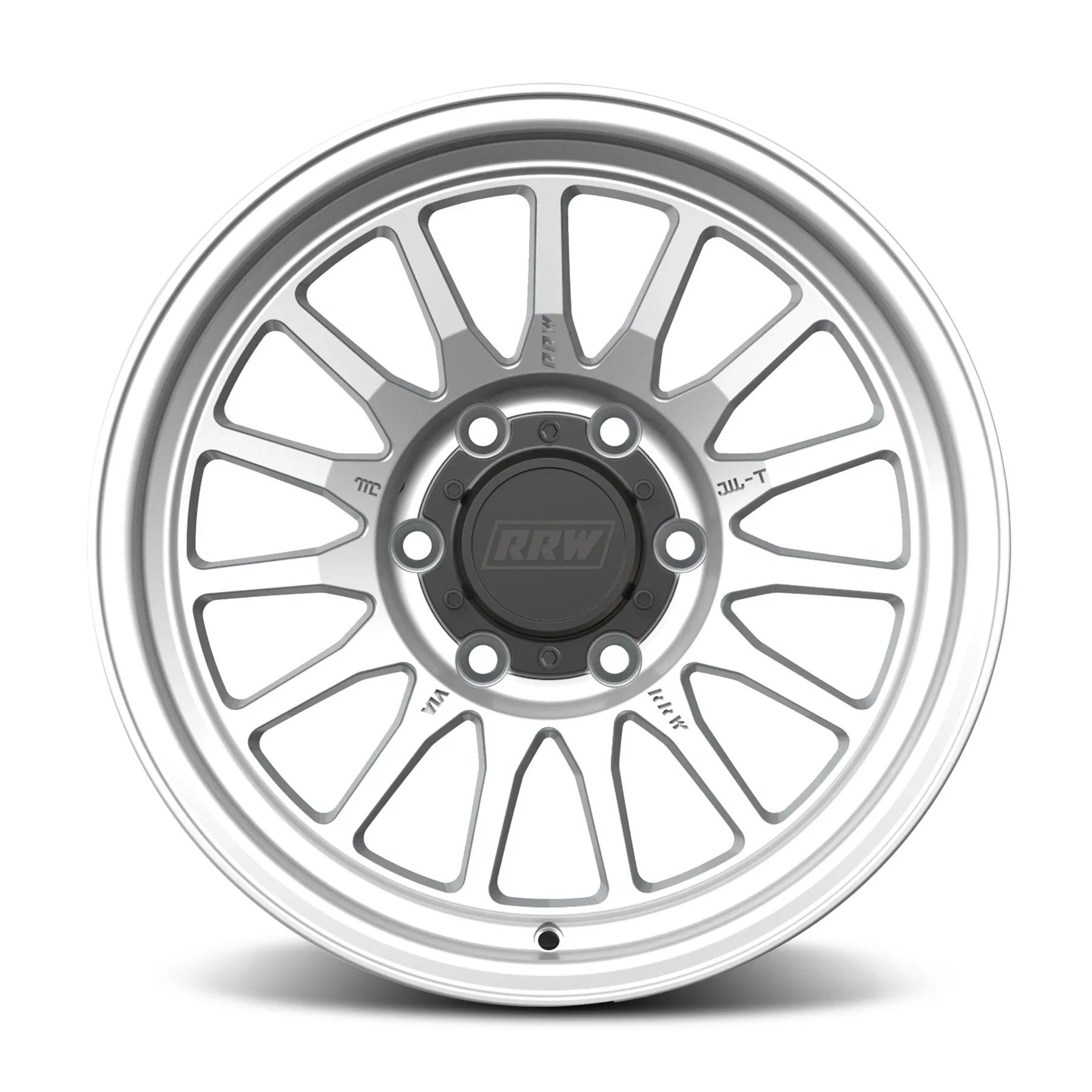 17x8.5 RRW RR7-S Flow Formed Brushed Wheel 6x5.5 Bolt Pattern -12mm Offset