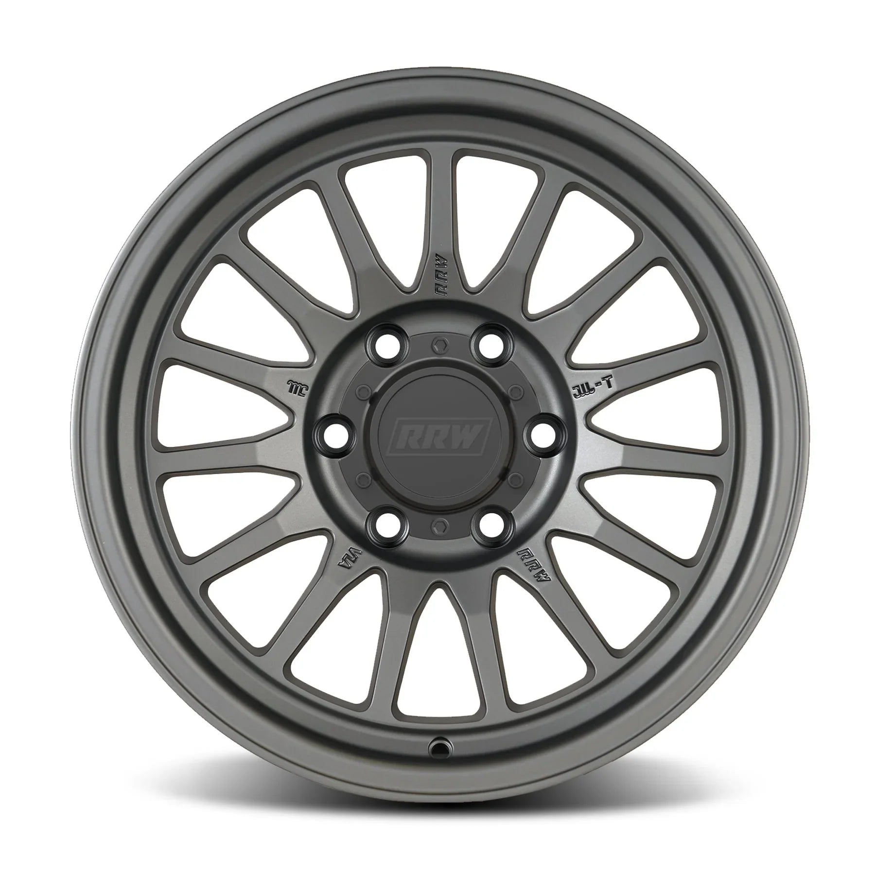17x8.5 RRW RR7-S Flow Formed Gunmetal Wheel 6x5.5 Bolt Pattern -25mm Offset