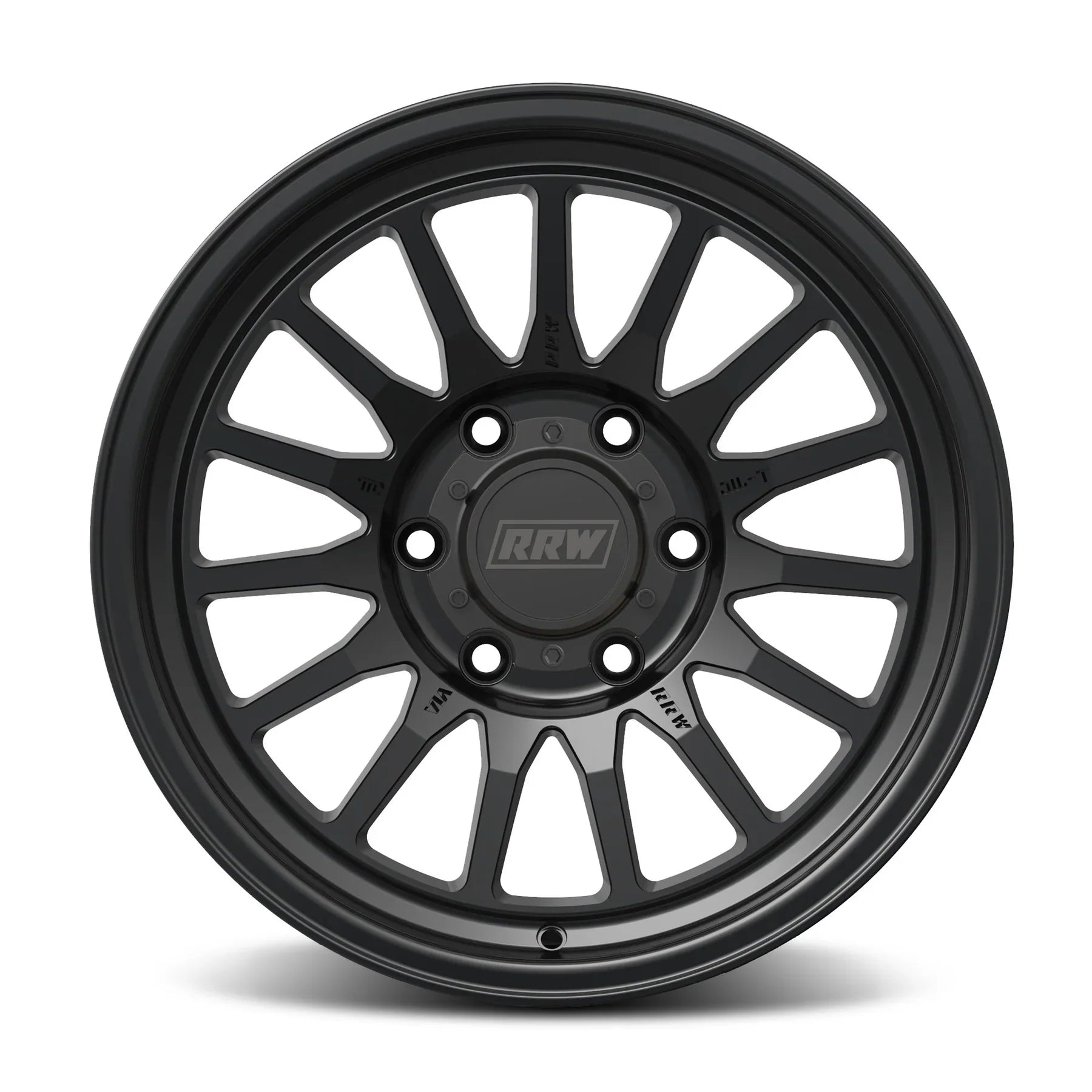 17x8.5 RRW RR7-S Flow Formed Black Wheel 6x5.5 Bolt Pattern -12mm Offset