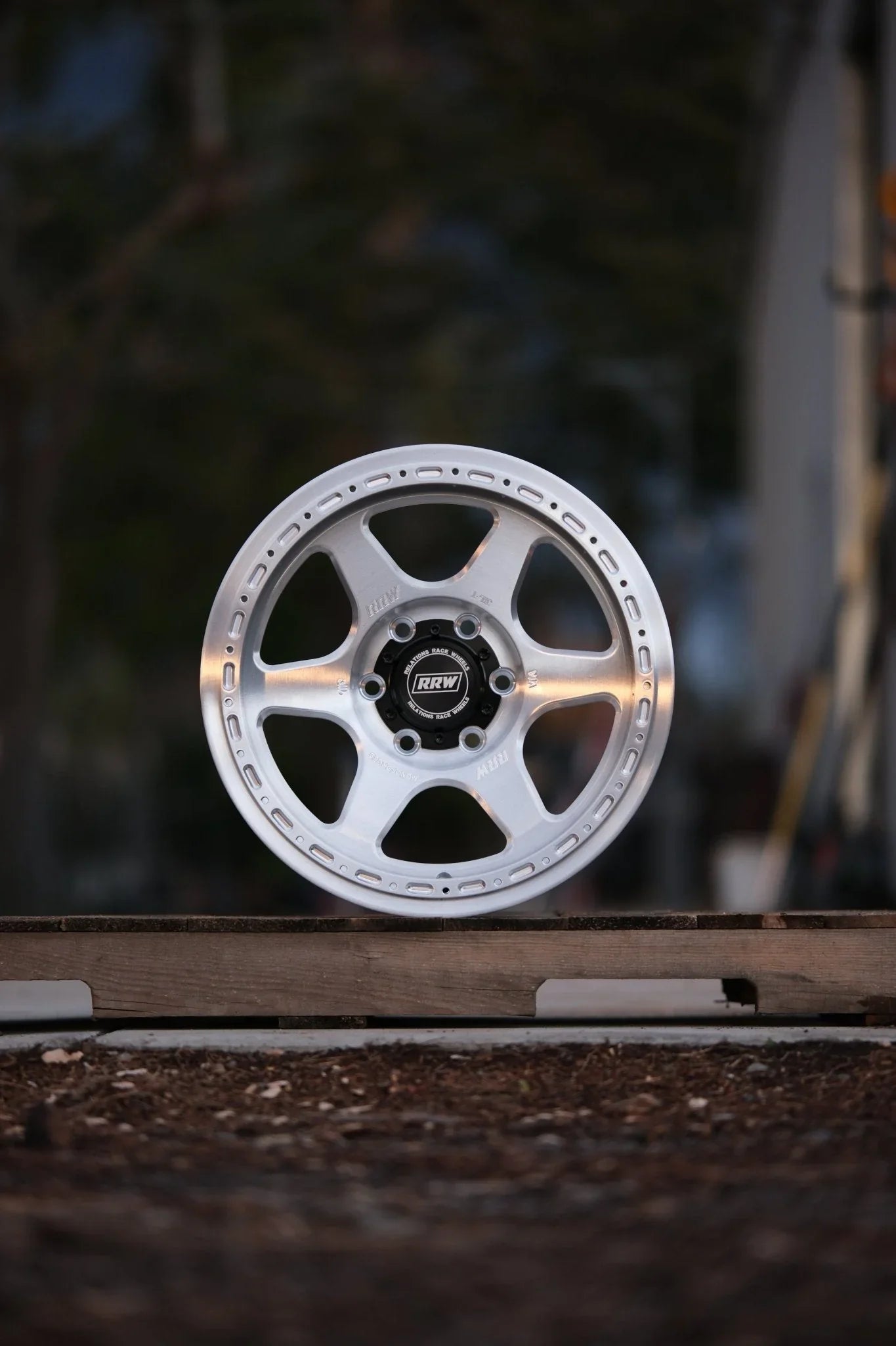 17x8.5 RRW RS2-H Forged Hybrid Brushed Wheel 6x5.5 Bolt Pattern -12mm Offset