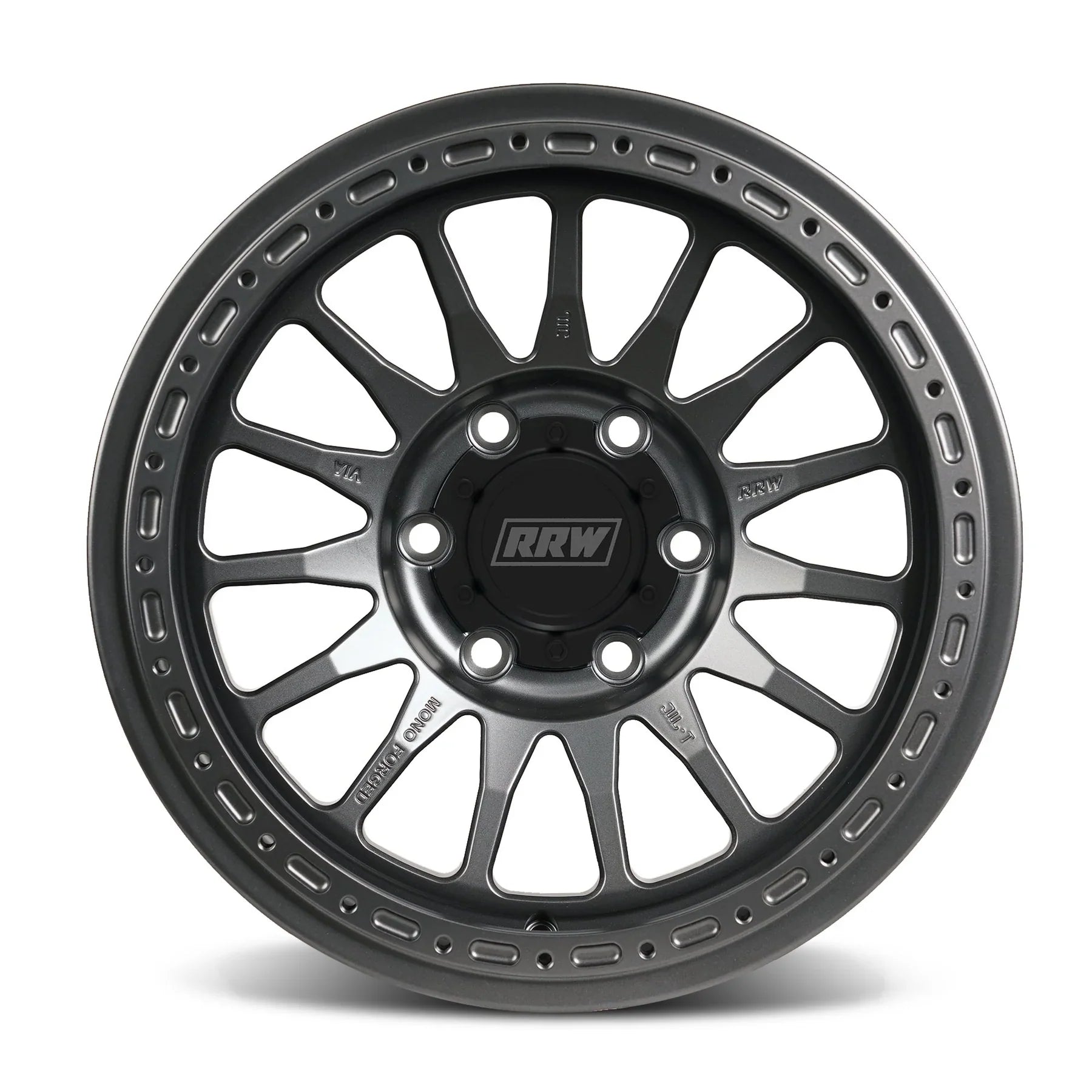 17x8.5 RRW RS7-H Forged Hybrid Gunmetal Wheel 6x5.5 Bolt Pattern 25mm Offset