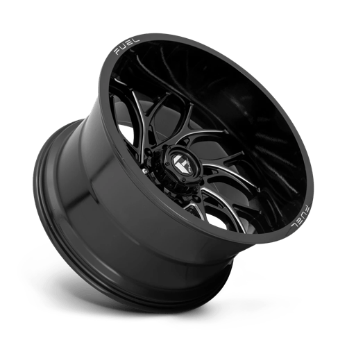 26x14 fuel off-road d741 runner gloss black milled wheel 6x5.5 bolt pattern 75mm offset
