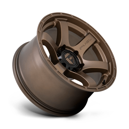 17x9 fuel off-road d768 rush matte bronze wheel 6x5.5 bolt pattern 12mm offset
