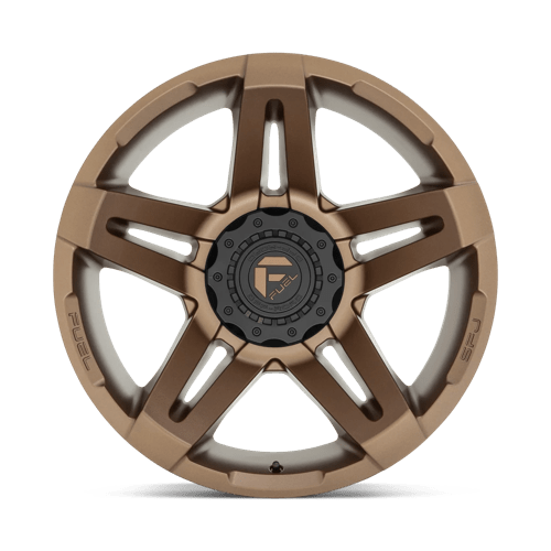 20x12 fuel off-road d765 sfj matte bronze wheel 6x5.5 bolt pattern 44mm offset