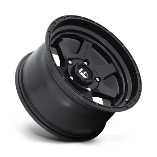 17x9 fuel off-road d664 shok matte black wheel 6x5.5 bolt pattern 12mm offset