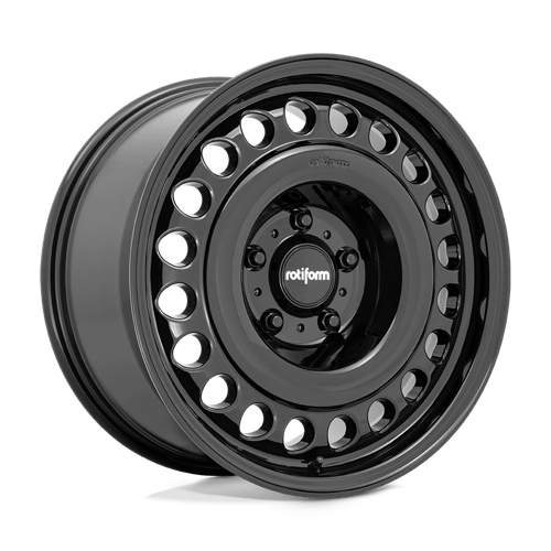 18x9 rotiform r191 stl gloss black wheel 6x5.5 bolt pattern 18mm offset