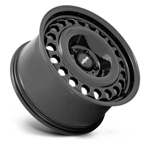 17x9 rotiform r191 stl gloss black wheel 6x5.5 bolt pattern 0mm offset