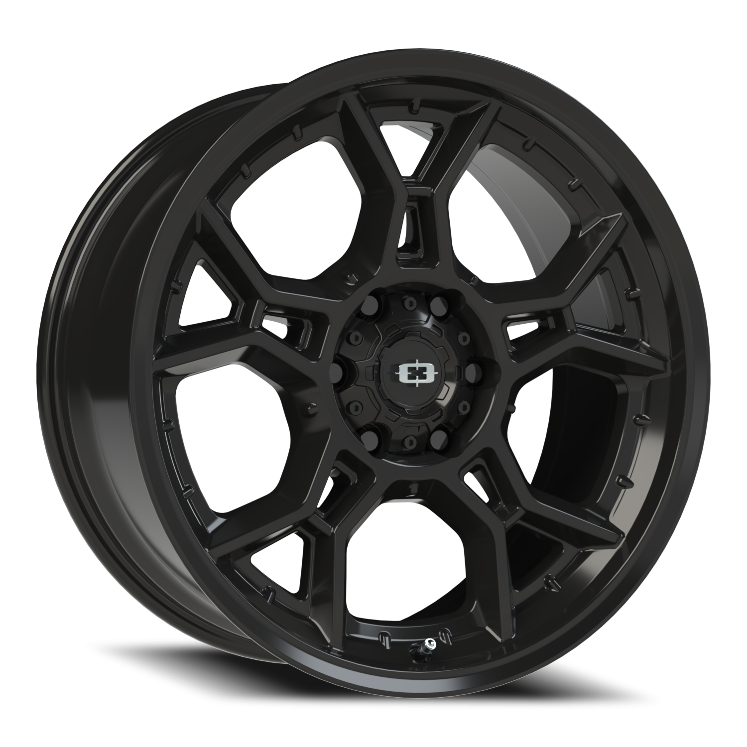 20x9 Vision 315 Sedona Gloss Black Wheel 6x5.5 Bolt Pattern 18mm Offset