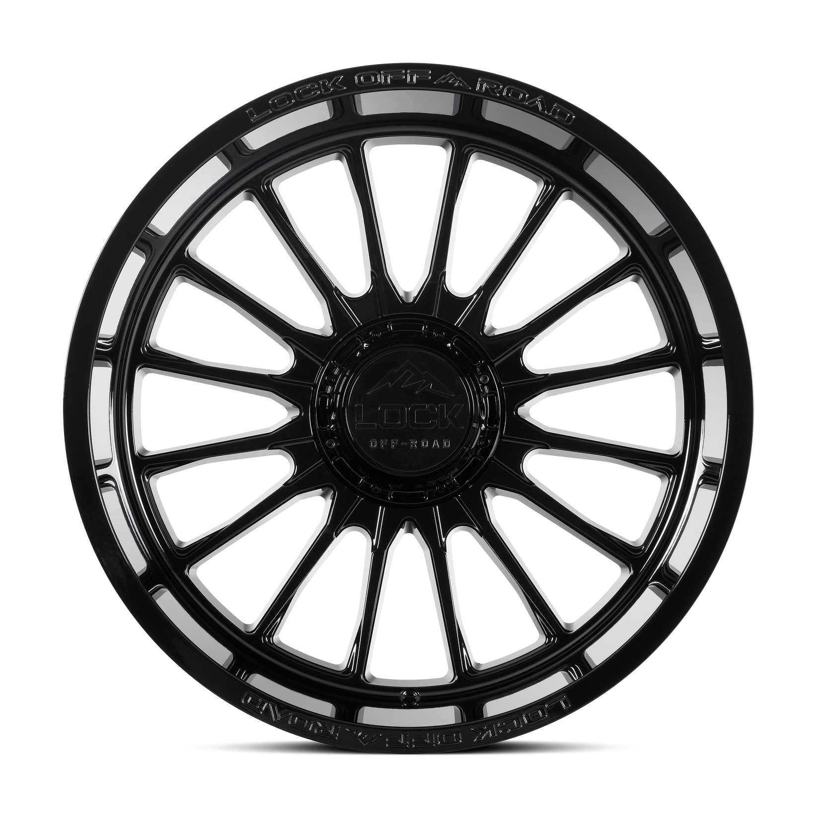 22x10 lock off-road striker gloss black wheel 6x5.5 bolt pattern 18mm offset
