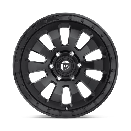 17x9 fuel off-road d630 tactic matte black wheel 6x5.5 bolt pattern 12mm offset