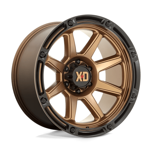20x12 xd wheels xd863 titan matte bronze w black lip wheel 6x5.5 bolt pattern 44mm offset