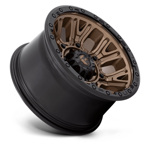 17x9 fuel off-road d826 traction matte bronze w black ring wheel 6x5.5 bolt pattern 12mm offset