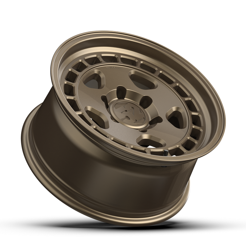 17x8.5 Fifteen 52 Turbomac HD Classic Matte Bronze Wheel 6x5.5 Bolt Pattern 0mm Offset