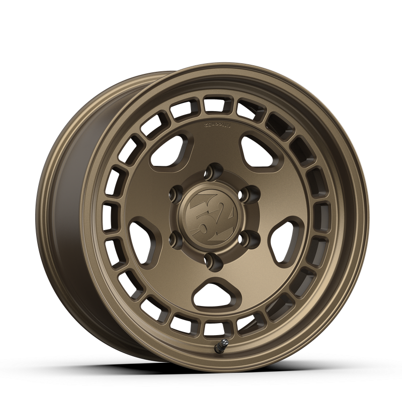 17x8.5 Fifteen 52 Turbomac HD Classic Matte Bronze Wheel 6x5.5 Bolt Pattern 0mm Offset