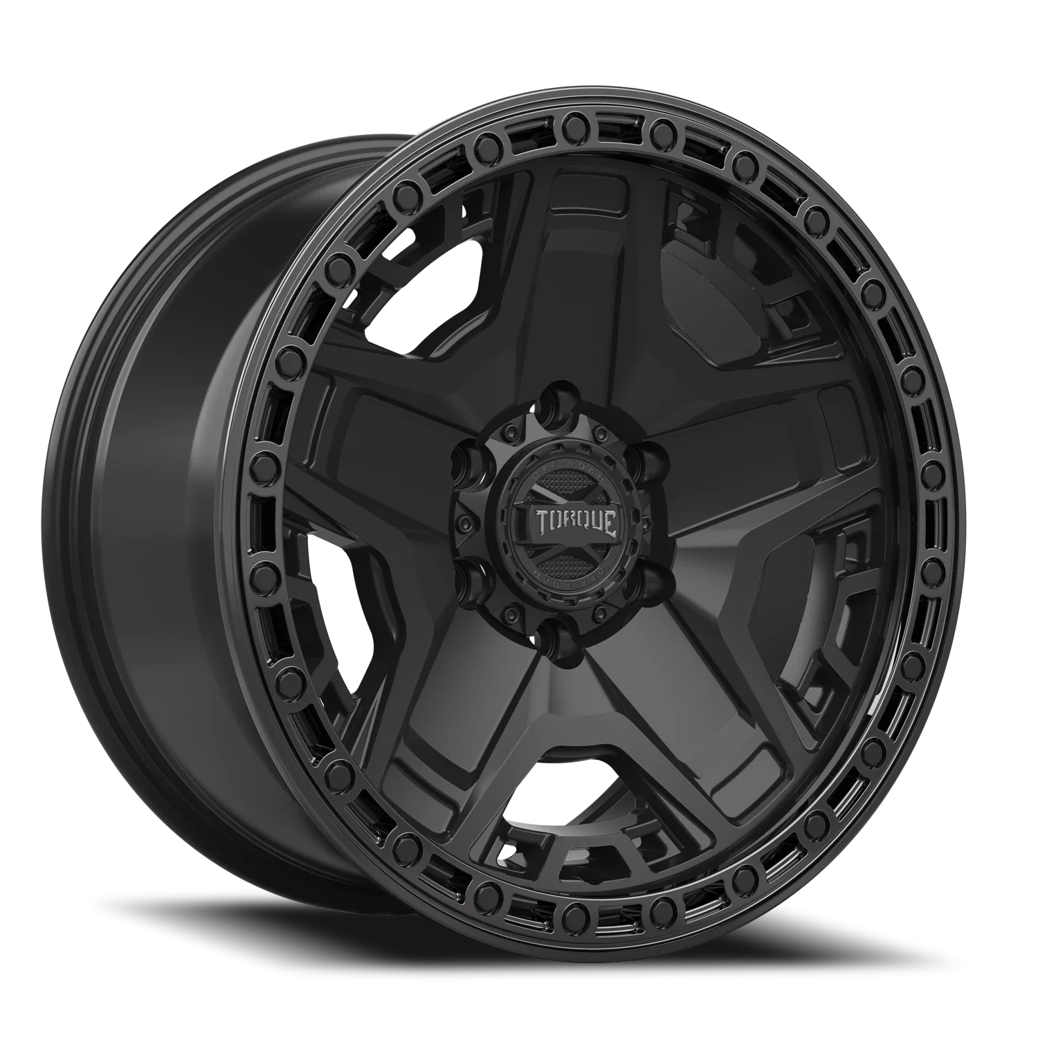 17x9 torque wheels blackhawk tw448r hybrid forged satin black with gloss black lip wheel 6x5 5 bolt pattern 12 offset