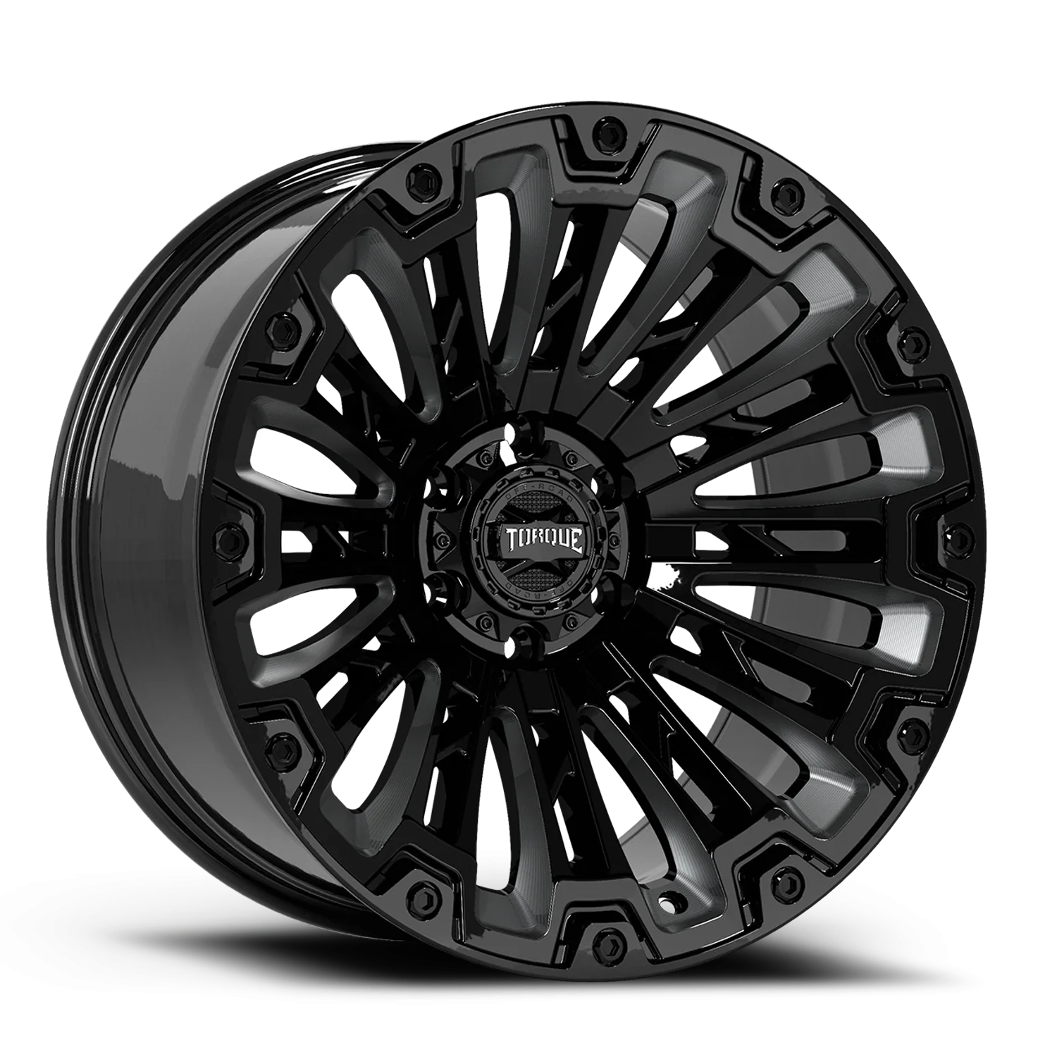 20x10 torque wheels matrix tw460r hybrid forged gloss black milled with dark tint wheel 6x5 5 bolt pattern 18 offset
