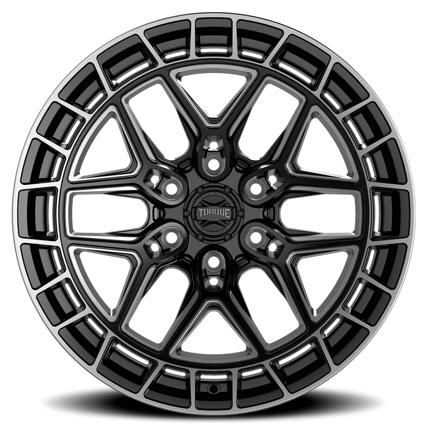 20x10 torque wheels exodus tw463r hybrid forged satin black milled with dark tint wheel 6x5 5 bolt pattern 18 offset