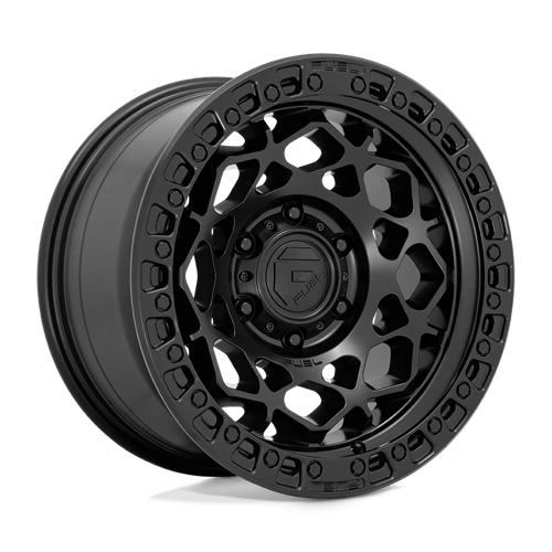 17x9 fuel off-road d786 unit matte black w m black ring wheel 6x5.5 bolt pattern 1mm offset