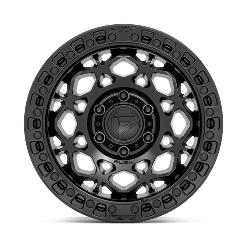 17x9 fuel off-road d786 unit matte black w m black ring wheel 6x5.5 bolt pattern 1mm offset