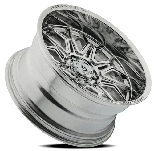 20x10 arena wheel a117 violator milled and polished wheel 6x5.5 bolt pattern 18mm offset