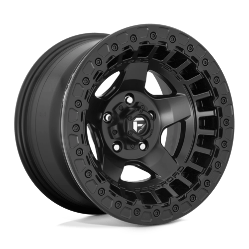 17x9 fuel off-road d118 warp matte black beadlock wheel 6x5.5 bolt pattern 15mm offset