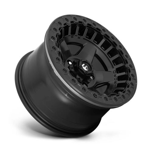 17x9 fuel off-road d118 warp matte black beadlock wheel 6x5.5 bolt pattern 15mm offset