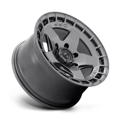 20x9 fuel off-road d734 warp matte gunmetal wheel 6x5.5 bolt pattern 1mm offset