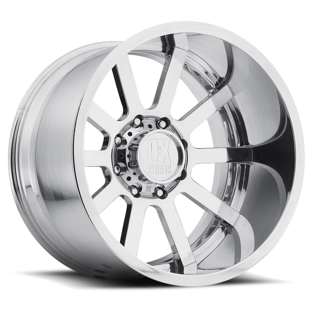 22x12 xd wheels xd401 polished wheel 6x5.5 bolt pattern 44mm offset