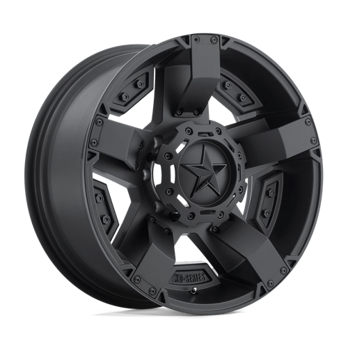 20x10 xd wheels xd811 rockstar ii matte black w accents wheel 6x5.5 bolt pattern 24mm offset