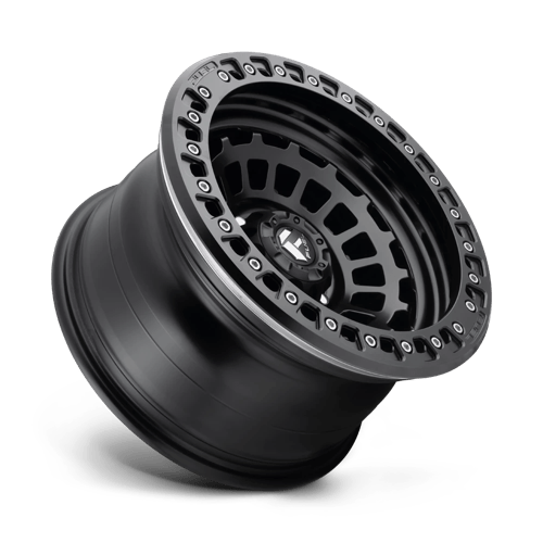 17x9 fuel off-road d101 zephyr matte black beadlock wheel 6x5.5 bolt pattern 15mm offset
