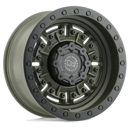 20x9 5 black rhino hard alloys abr abrams olive drab green wheel 6x5.5 bolt pattern 12mm offset