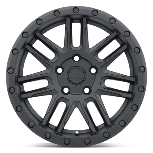 18x9 5 black rhino hard alloys ach arches matte black wheel 6x5.5 bolt pattern 18mm offset