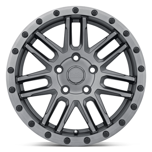 20x9 5 black rhino hard alloys ach arches matte brushed gunmetal blk blt wheel 6x5.5 bolt pattern 12mm offset