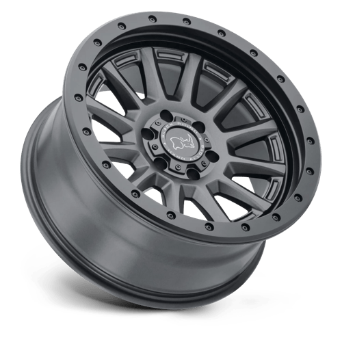 20x9 black rhino hard alloys dgr dugger gun black wheel 6x5.5 bolt pattern 0mm offset