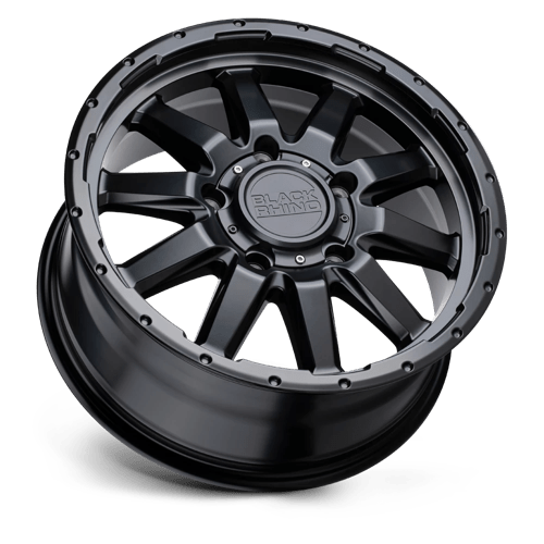 17x7 5 black rhino hard alloys ecn excursion matte black wheel 6x5.5 bolt pattern 35mm offset