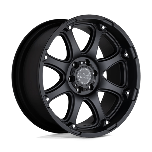 20x9 black rhino hard alloys gla glamis matte black wheel 6x5.5 bolt pattern 12mm offset