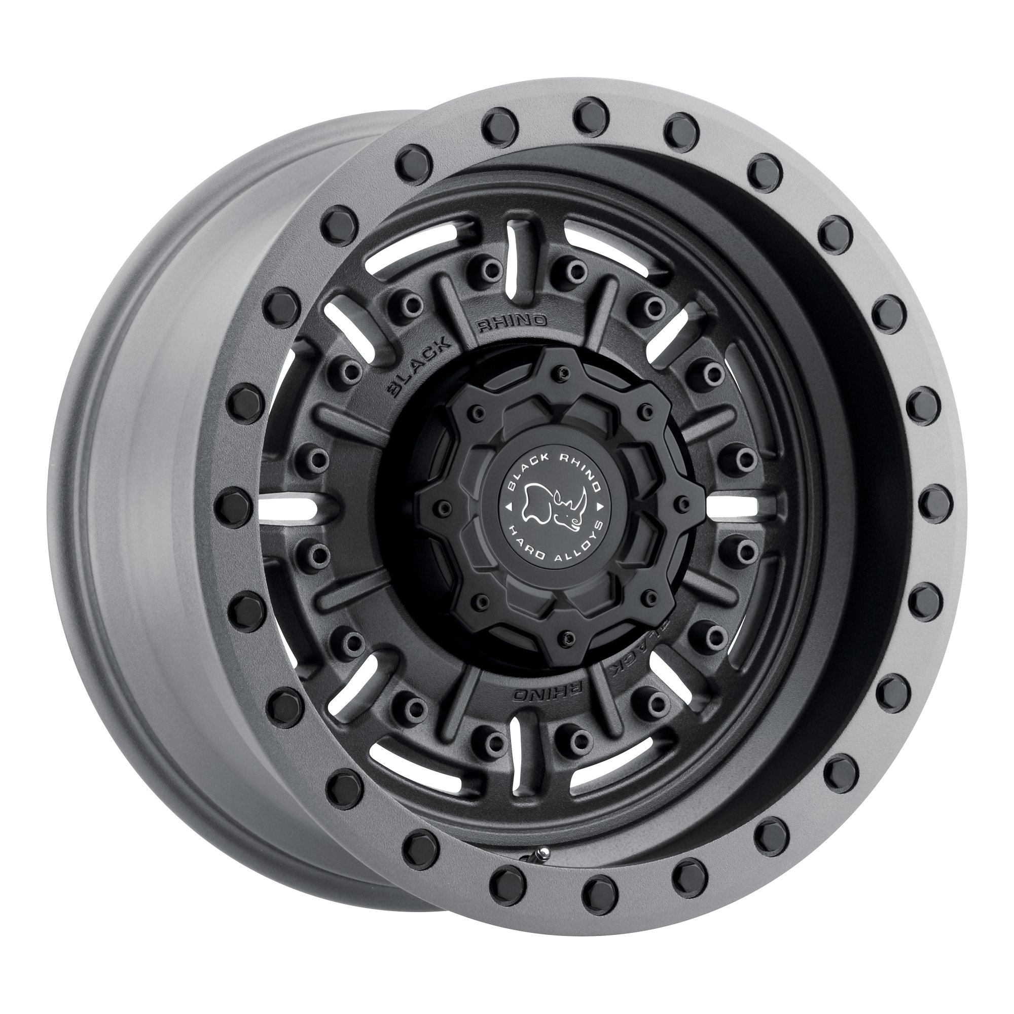 17x8 5 black rhino hard alloys abr abrams textured matte gunmetal wheel 6x5.5 bolt pattern 18mm offset