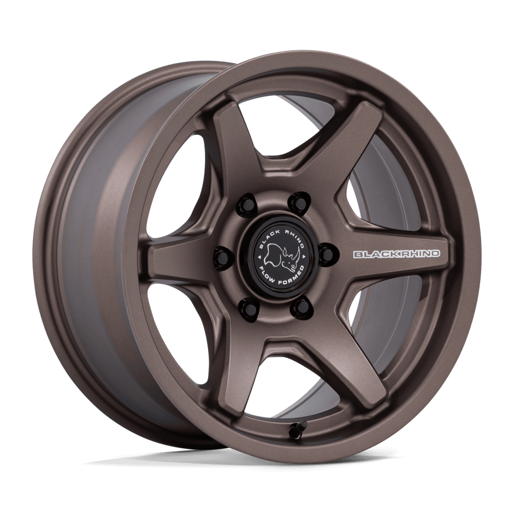 17x8 5 black rhino hard alloys br035 kuma burnt bronze wheel 6x5.5 bolt pattern 0mm offset