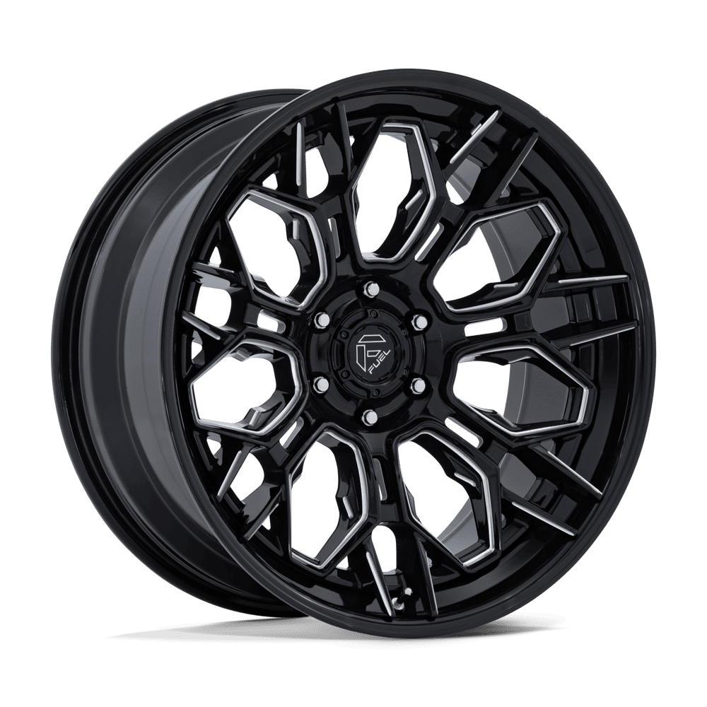 20x10 fuel off-road fc409 hive gloss black milled wheel 6x5.5 bolt pattern 18mm offset